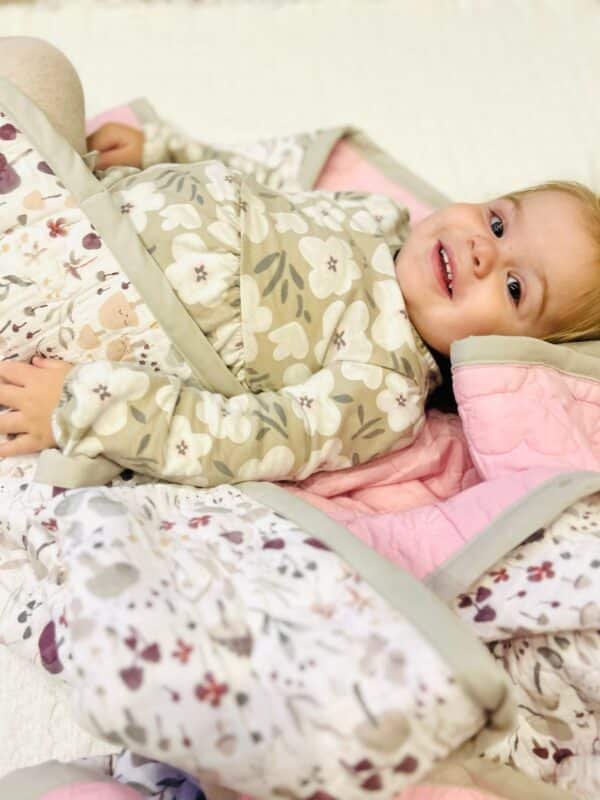 Mushroom crib quilt - Image 3